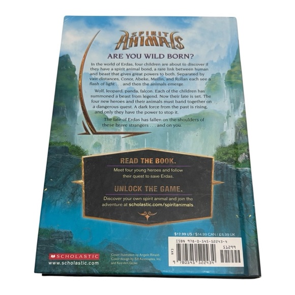 Spirit Animals: Wild Born Hardcover Book - Picture 2 of 4